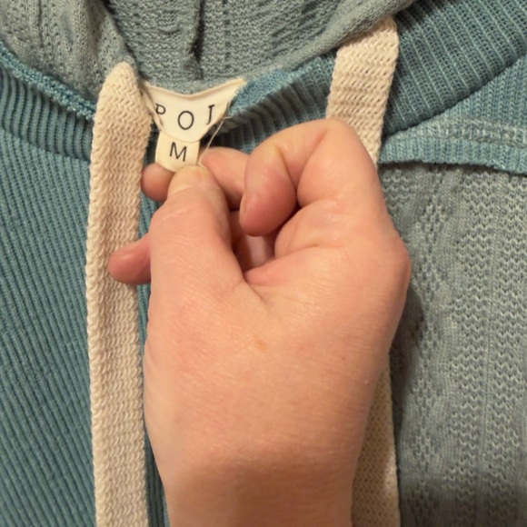 POL Cut Sew Oversized Pullover Hoodie Size Medium - Picture 6 of 14